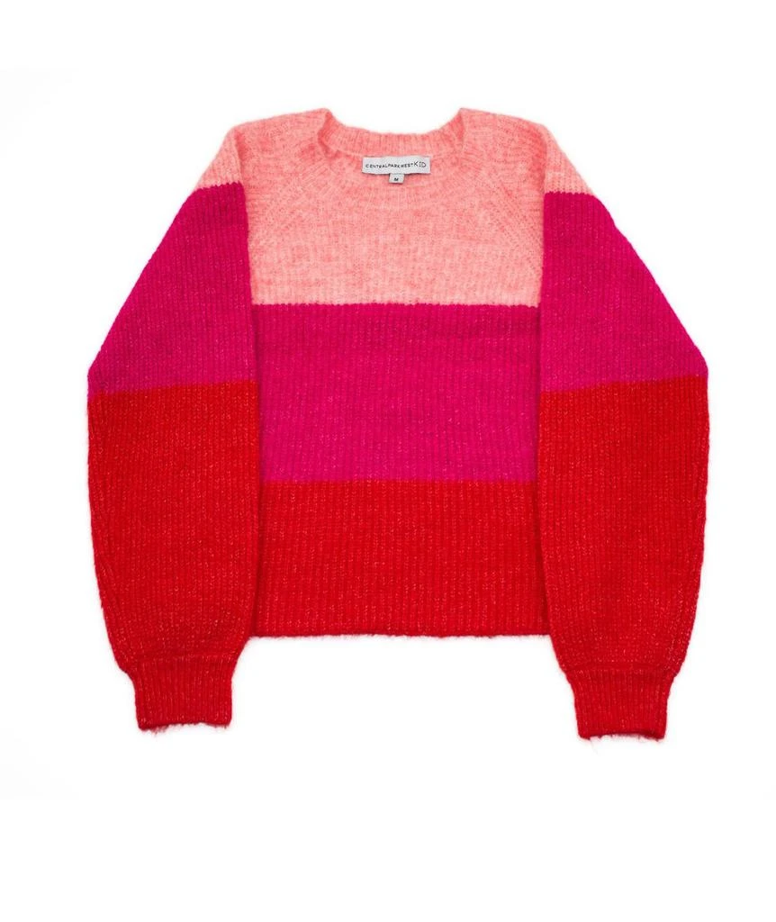 Central Park West Central Park West - Striped Crewneck Sweater 1