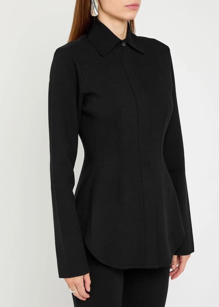 Max Mara Fitted knit shirt 2