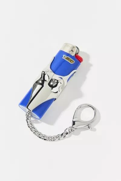 Edie Parker Edie Parker One-Piece Swimsuit Lighter Holder Keychain 1