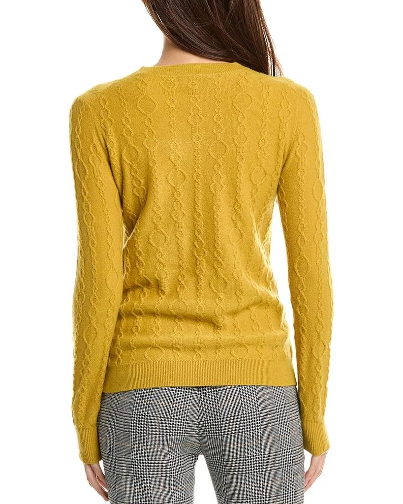 Bruno Magli Cable Crewneck Cashmere Sweater 2