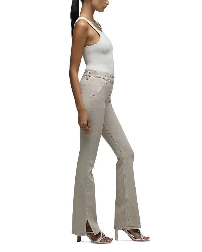 Hudson Barbara High Rise Bootcut Jeans in Oxford Tan 5