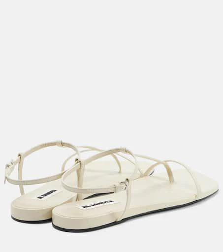Jil Sander Leather thong sandals 2