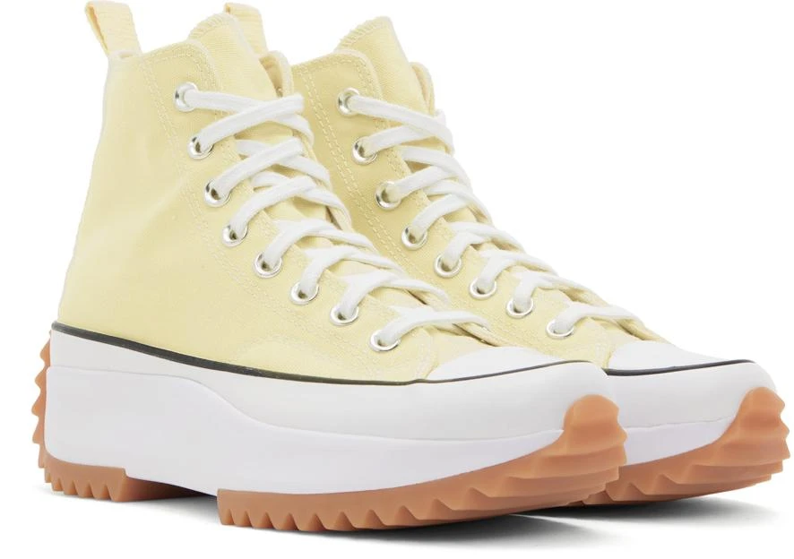 Converse Yellow Run Star Hike Hi Sneakers 4