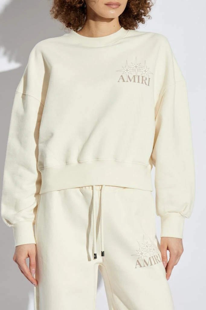 AMIRI Amiri Logo Printed Crewneck Sweatshirt 2