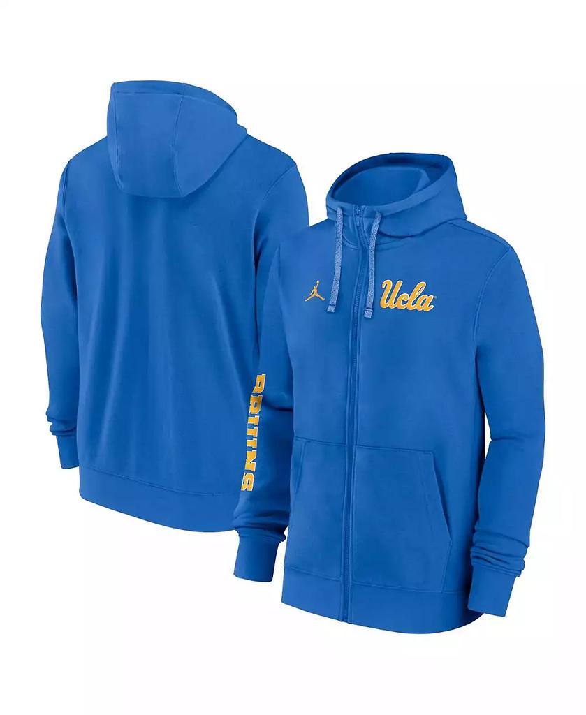 Jordan Men's Light Blue UCLA Bruins 2024 Sideline Full-Zip Hoodie