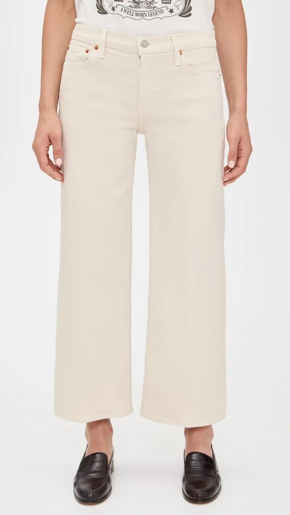 REDONE Mid Rise Wide Leg Crop Jeans 6