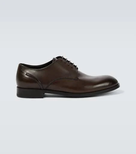 Zegna Siena Flex leather Derby shoes 1