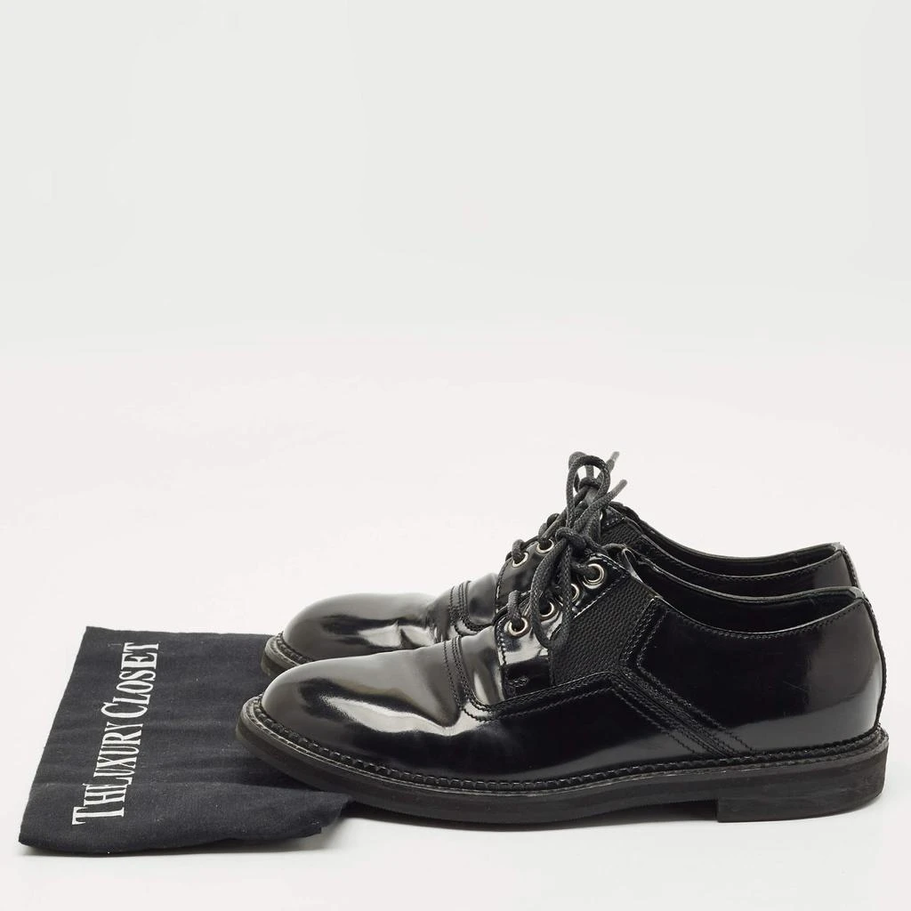 Dolce 
Gabbana Dolce 
Gabbana Black Leather and Mesh Derby Size 40.5 9
