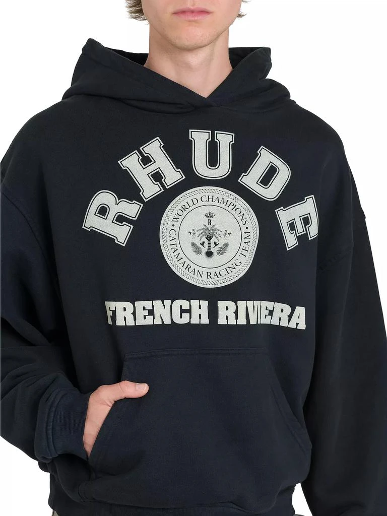Rhude French Riviera Cotton Hoodie 6