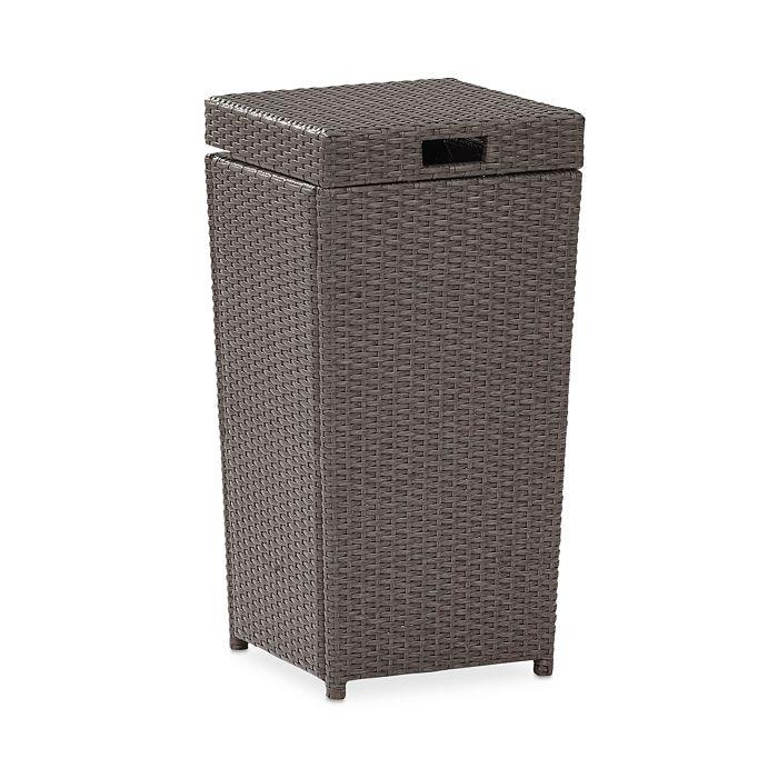 Sparrow & Wren Sparrow & Wren Avalon Outdoor Wicker Trash Bin