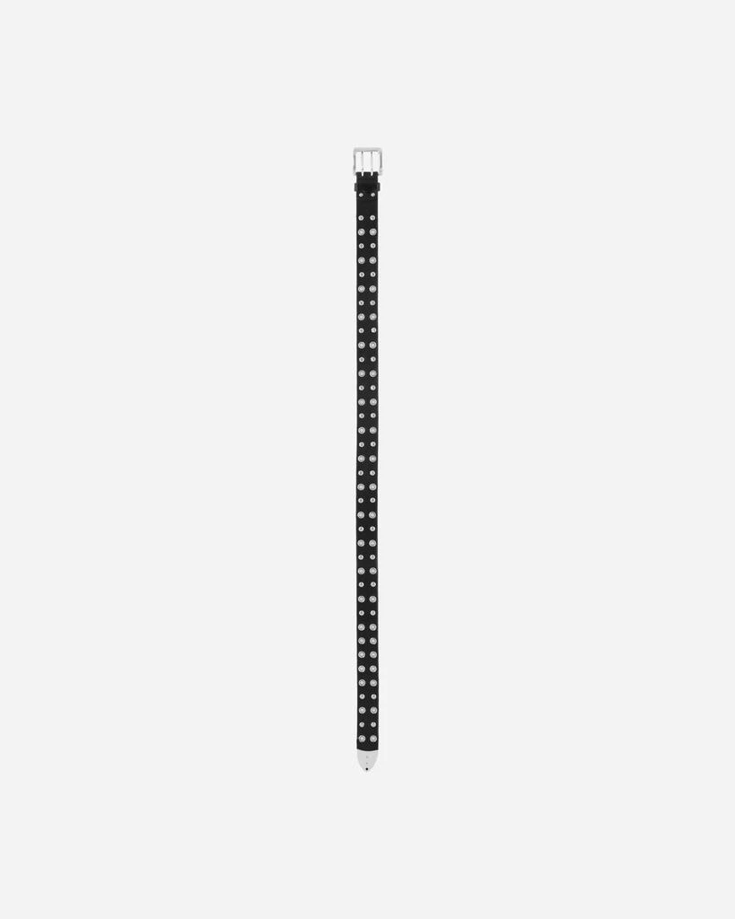 Our Legacy Studded Double Tongue Belt Flecking Black 3