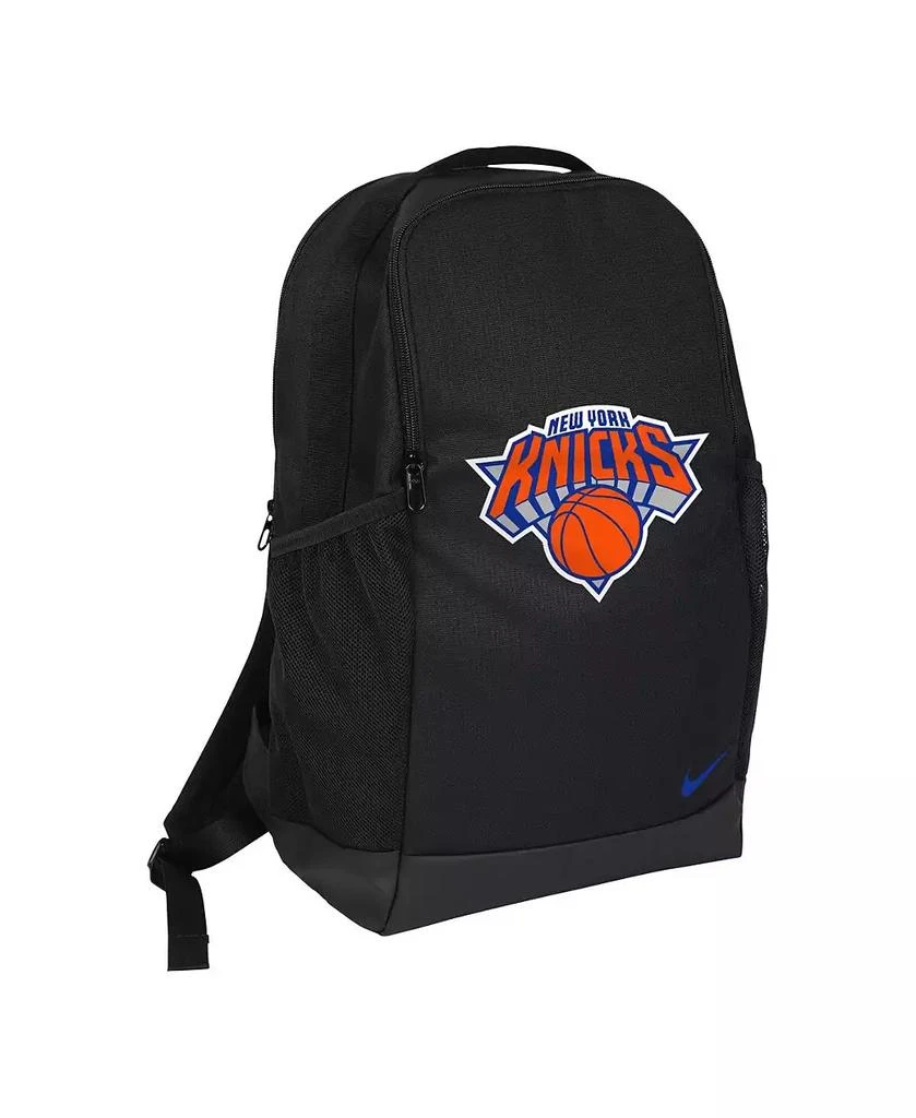 NIKE Black New York Knicks Brasilia Backpack 2
