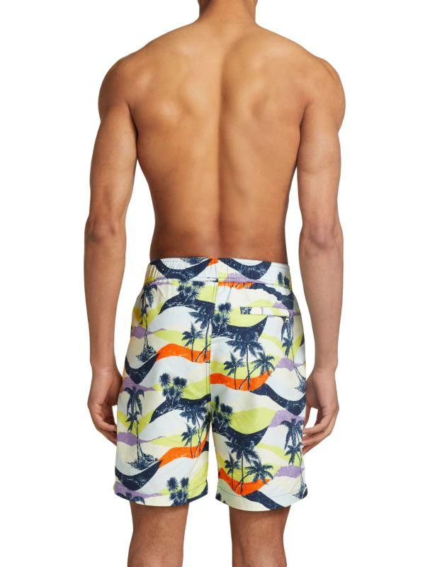 Saks Fifth Avenue COLLECTION Palm Tree Swim Shorts 2