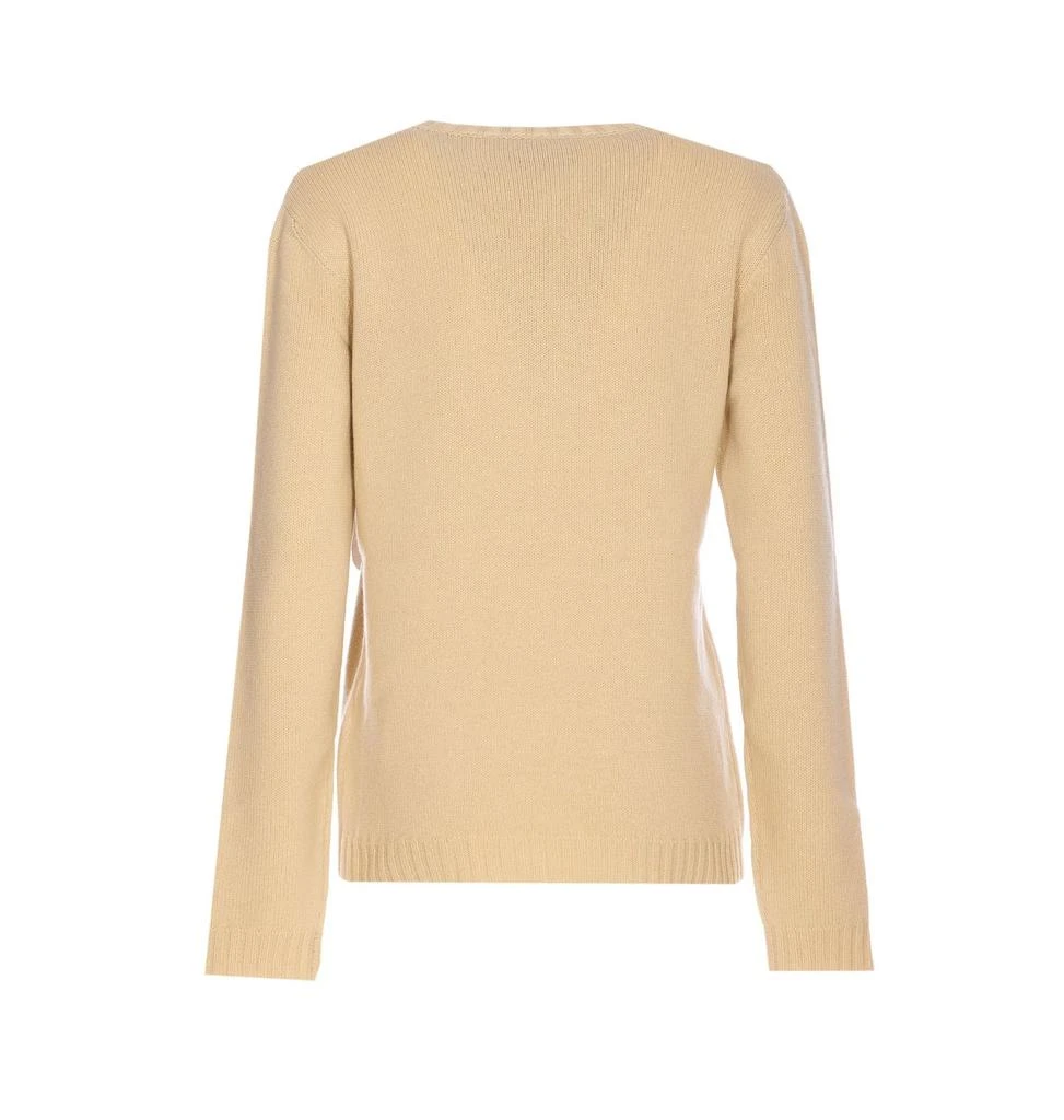 Valentino Valentino Heart Embellished Crewneck Jumper 2