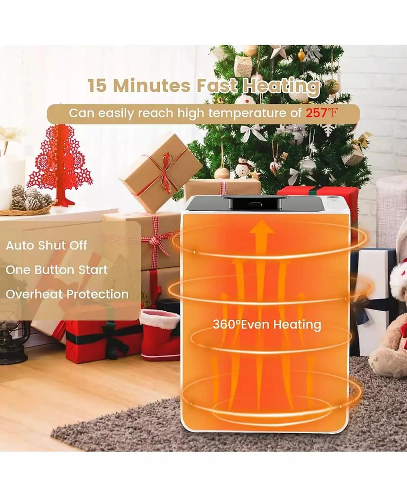 Ecooso 23L Large Towel Warmer Bucket with Timer and Overheat Protection 7