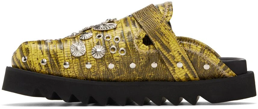Toga Virilis SSENSE Exclusive Yellow Loafers 3