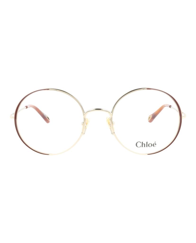 Chloé Round-Frame Metal Optical Frames