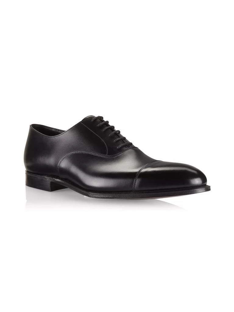 Crockett & Jones Hand Grade Lonsdale Leather Cap-Toe Oxfords 2