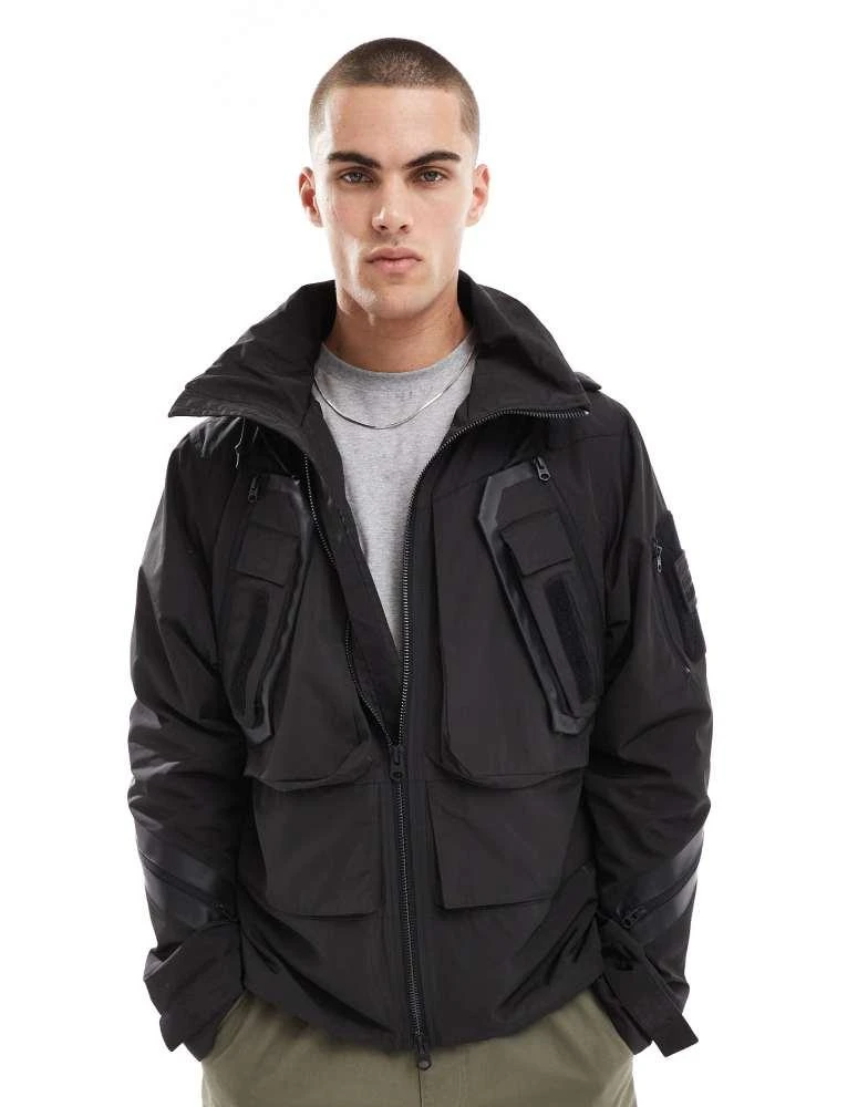 G-Star G-Star cargo parka jacket in black 3