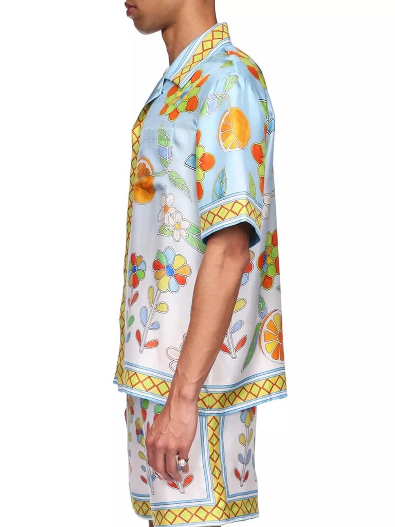 Casablanca Stained Glass Print Silk Shirt 3