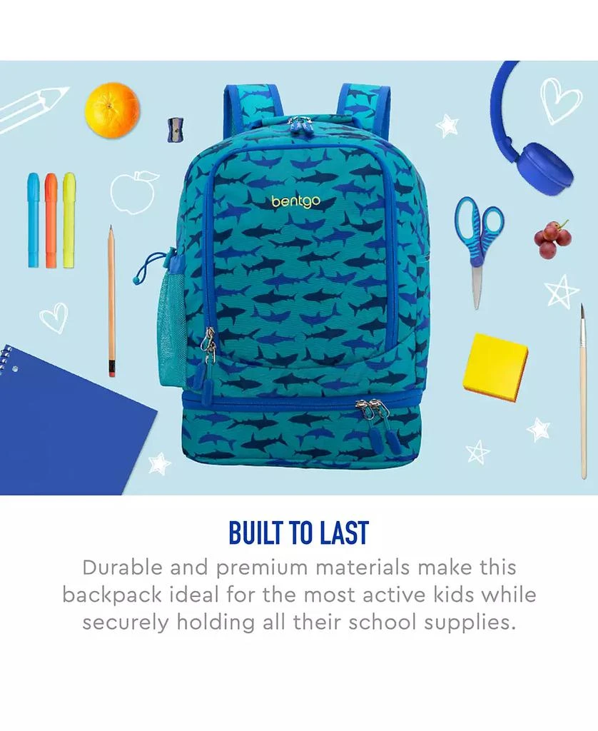 Bentgo 2-in-1 Backpack 
Insulated Lunch Bag - Shark 3