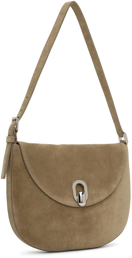SAVETTE Taupe Small Tondo Bag 2