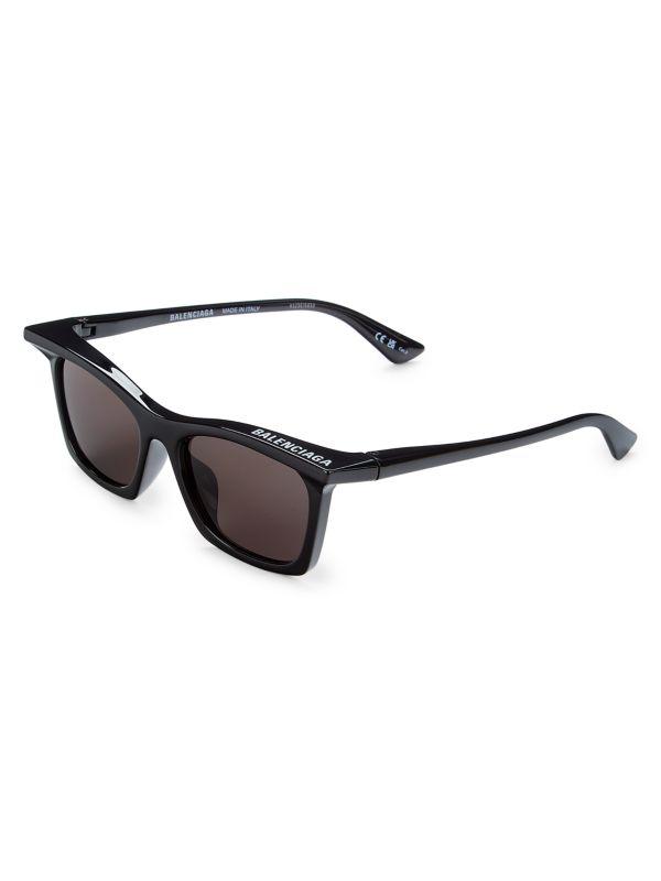 Balenciaga 52MM Rectangle Sunglasses