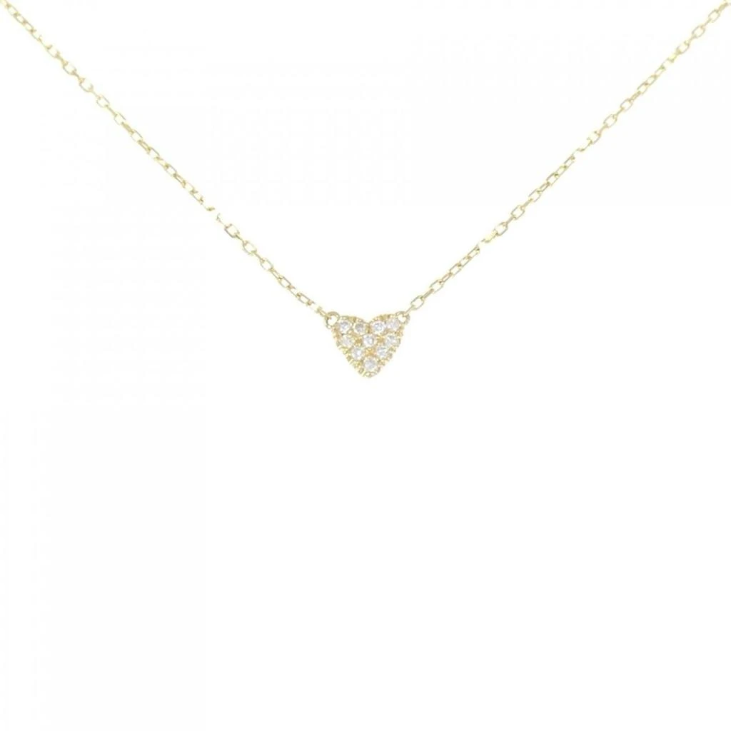 AHKAH Ahkah Heart Pave yellow gold (18K) Necklace (Pre-Owned)