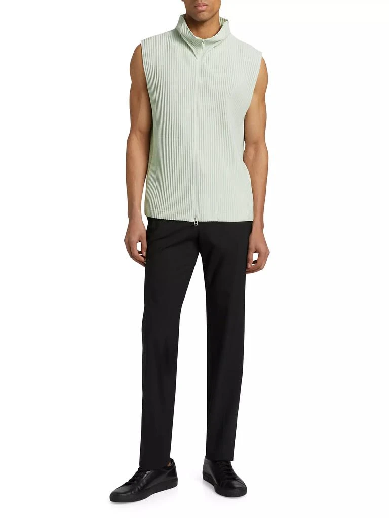 Homme Plissé Issey Miyake Monthly Colors March Pleated Zip-Up Vest 2
