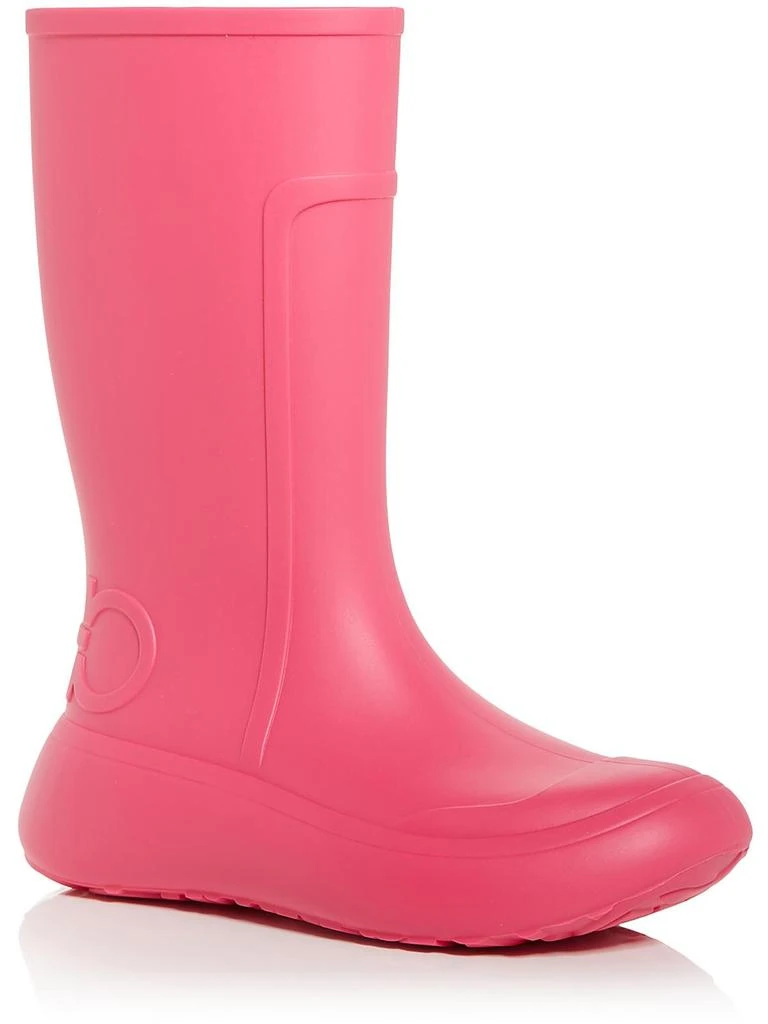 Salvatore Ferragamo RAINBOOT 1 Womens Slip On Laceless Rain Boots 3