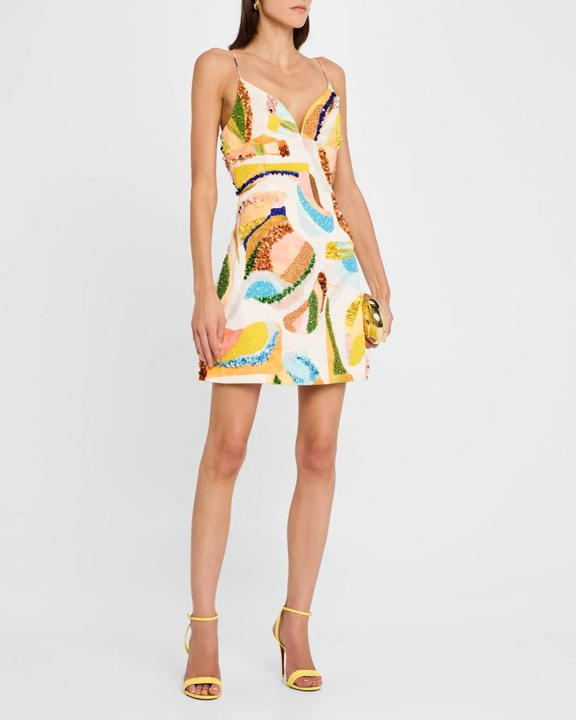 Acler Essex Embellished Mini Dress 4