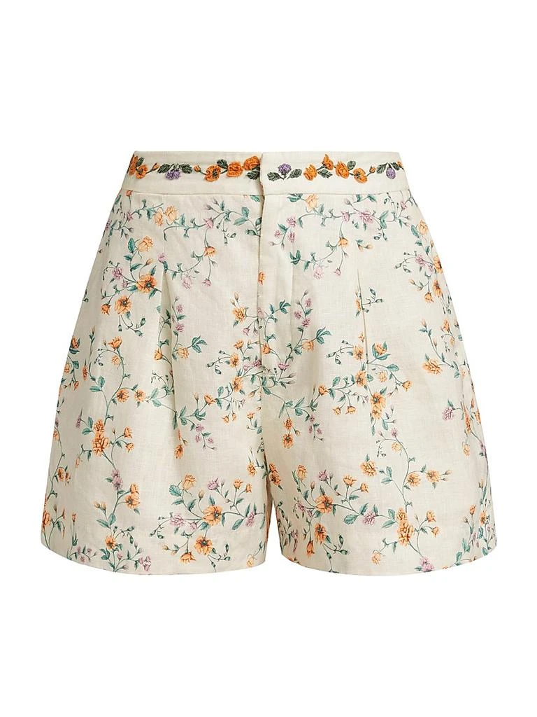 Agua by Agua Bendita Maratea Chinesis Linen Shorts 1