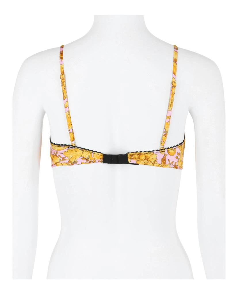 Versace Barocco-Print Triangle Bralette 2