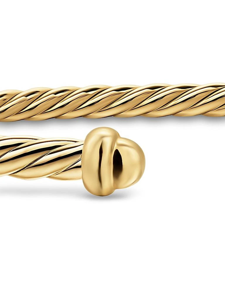 David Yurman Micro Cablespira Flex Bracelet in 18K Yellow Gold, 2.6MM 5