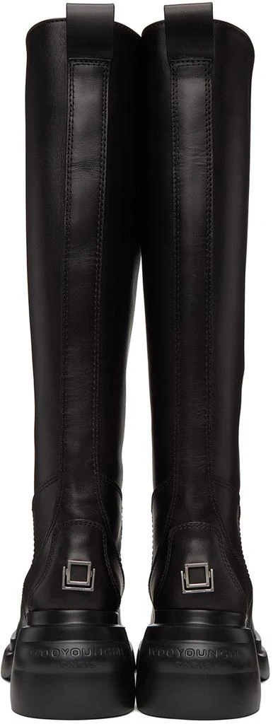 Wooyoungmi Black Plaque Boots 2