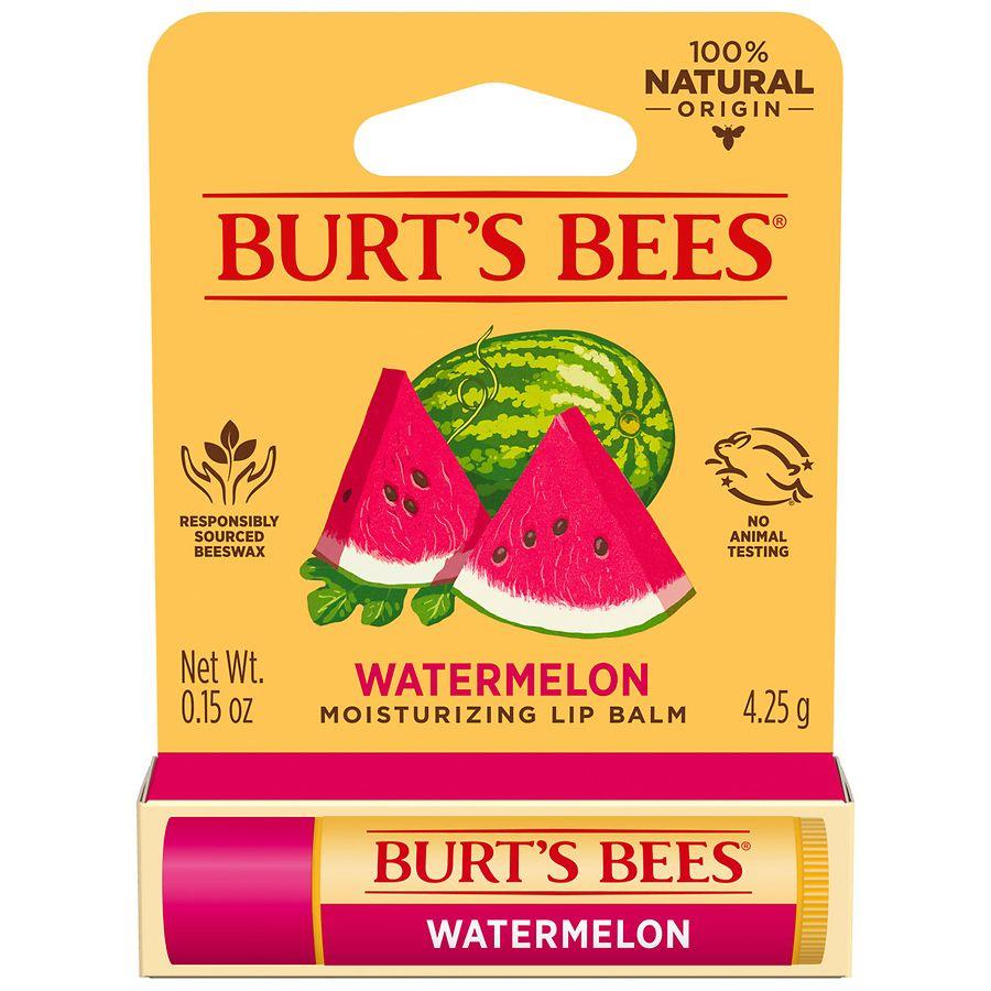 Burt's Bees 100% Natural Origin Moisturizing Lip Balm Watermelon