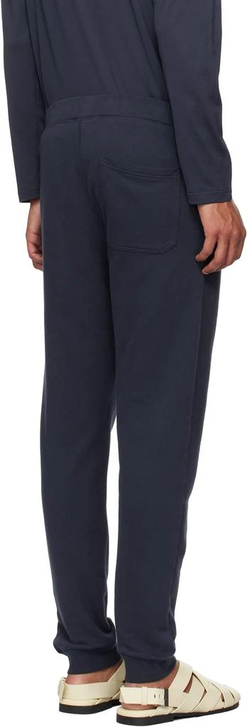 Sunspel Navy Loopback Sweatpants 3
