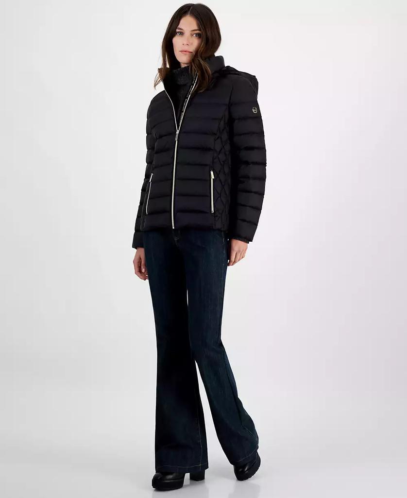 Michael Kors Women's Hooded Packable Down Puffer Coat, Created for Macy's