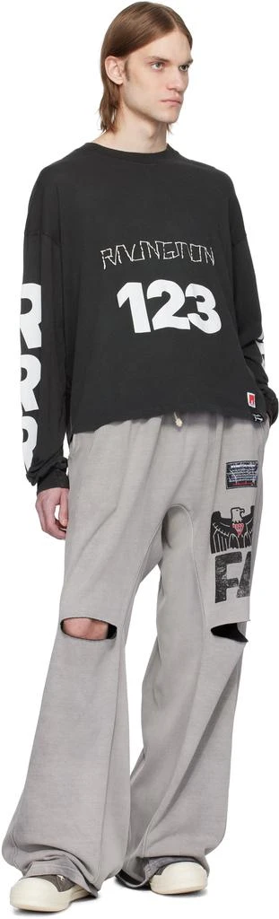 Rivington Roi Rebis Gray Flag Faster Flight Sweatpants 4