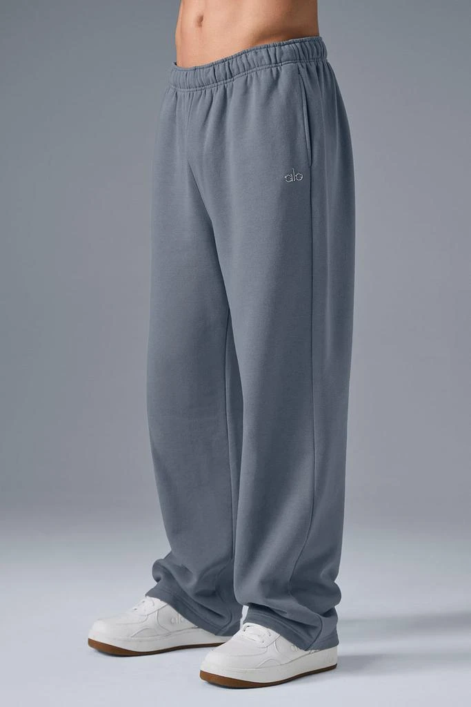 Alo Yoga Accolade Straight Leg Sweatpant - Steel Grey 3