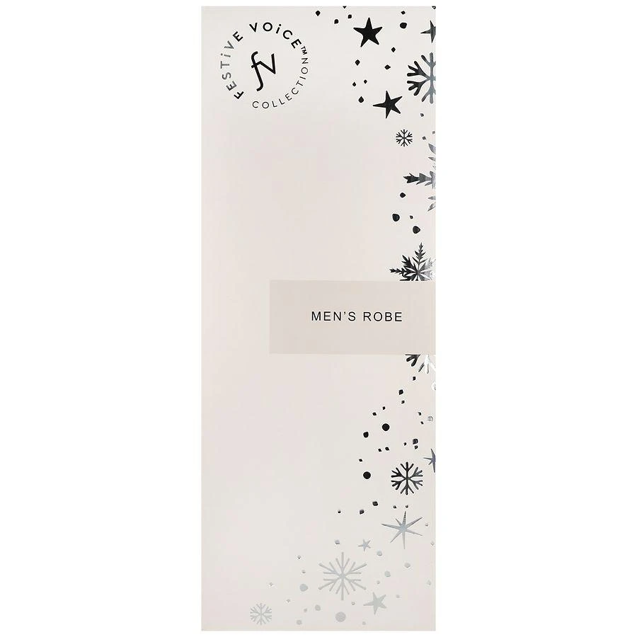 Festive Voice Men's Robe One Size Fits Most 3