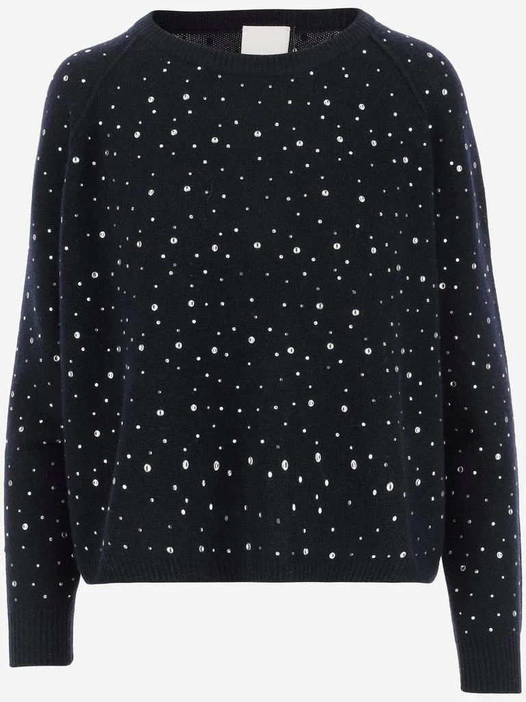 Allude Allude Embellished Pullover Sweater 1
