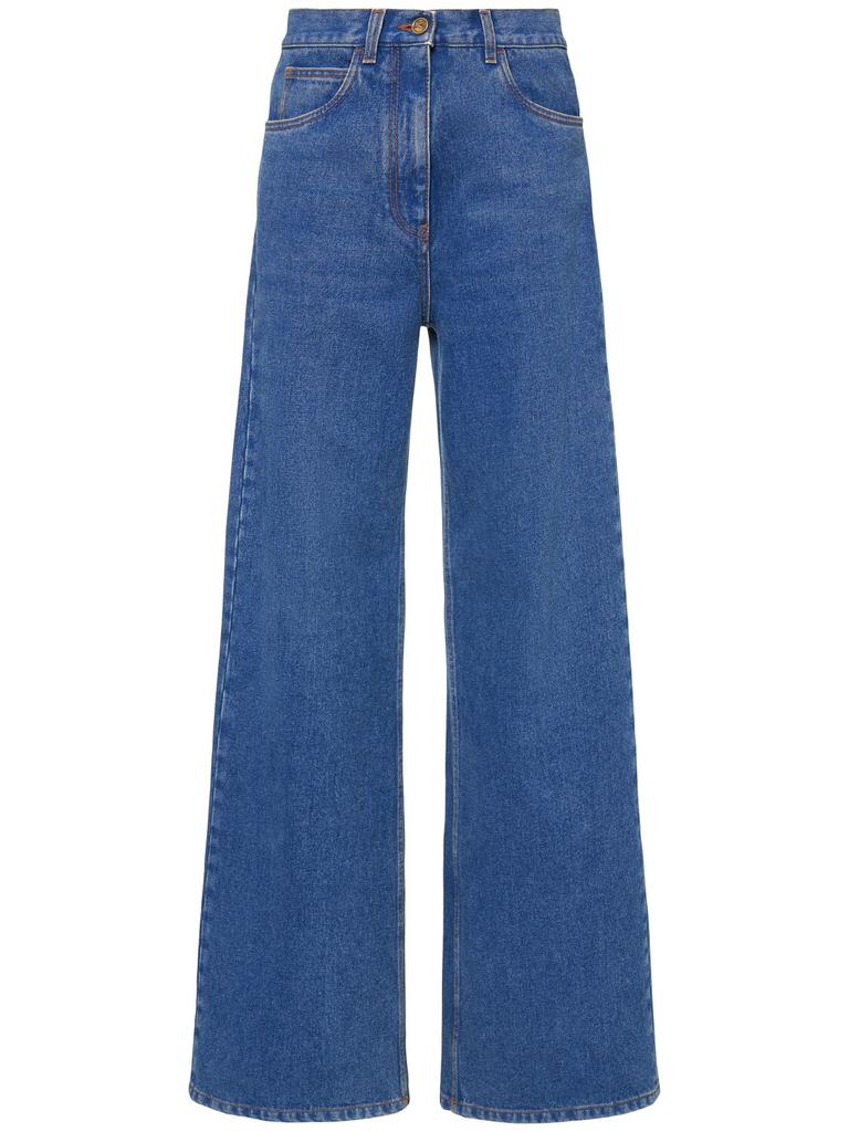 【送料&関税込】Etro paisley Blue Cotton Jeans ETRO Paisley' Blue Cotton Jeans - Jeans - Free Shipping