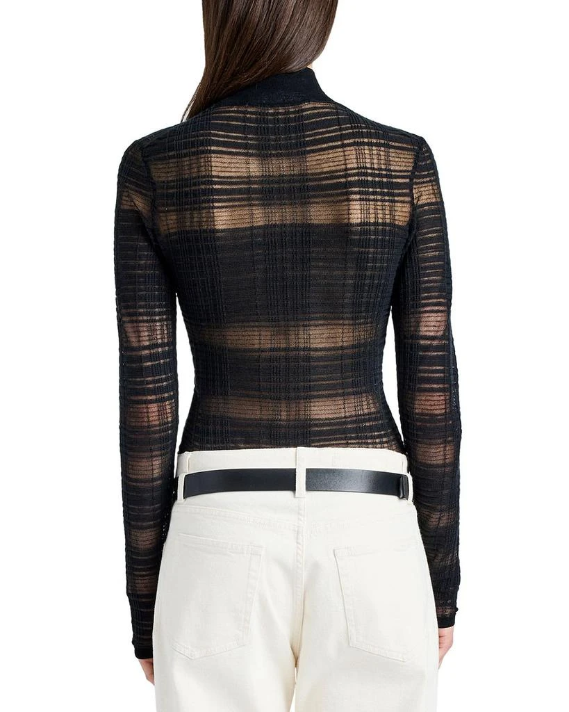 Proenza Schouler Stefanie Plaid Sweater 2
