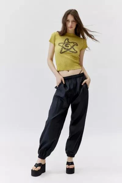 Urban Outfitters Star Washed Out Boatneck Baby Tee 4