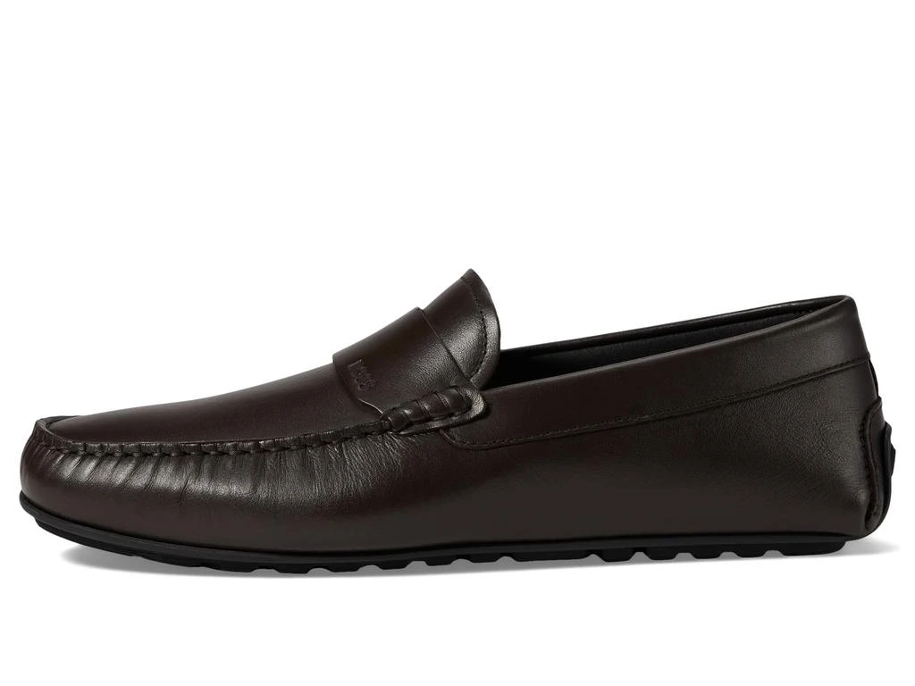 Hugo Boss Smooth Leather Slip-On Drivers 4