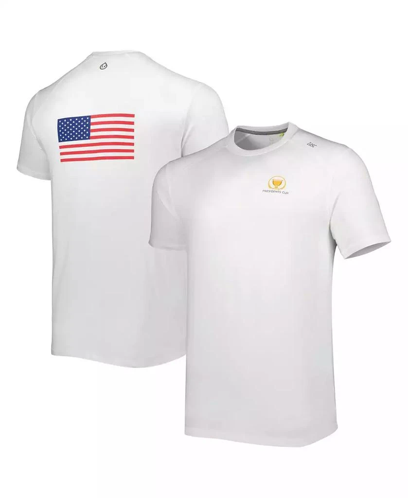 Tasc Performance Men's White Presidents Cup Carrollton International T-shirt 1