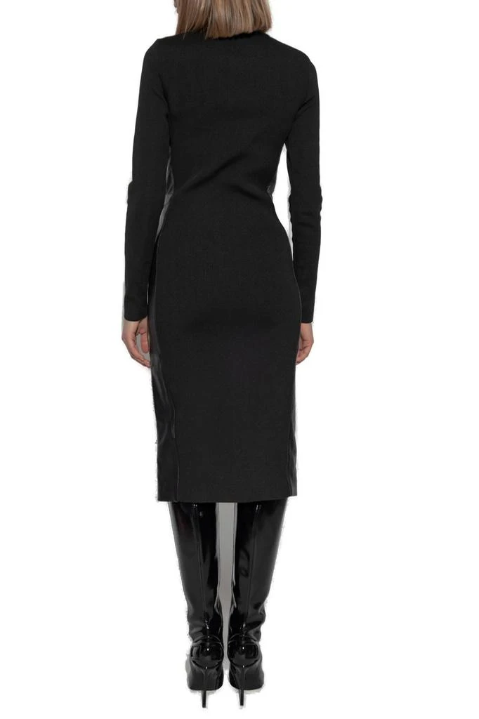 Diesel Diesel L-Ola Leather Midi Dress 3