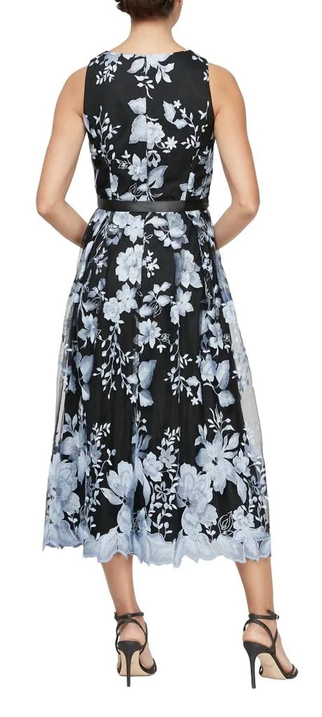 Alex Evenings Alex Evenings - Floral embroidered midi dress 2