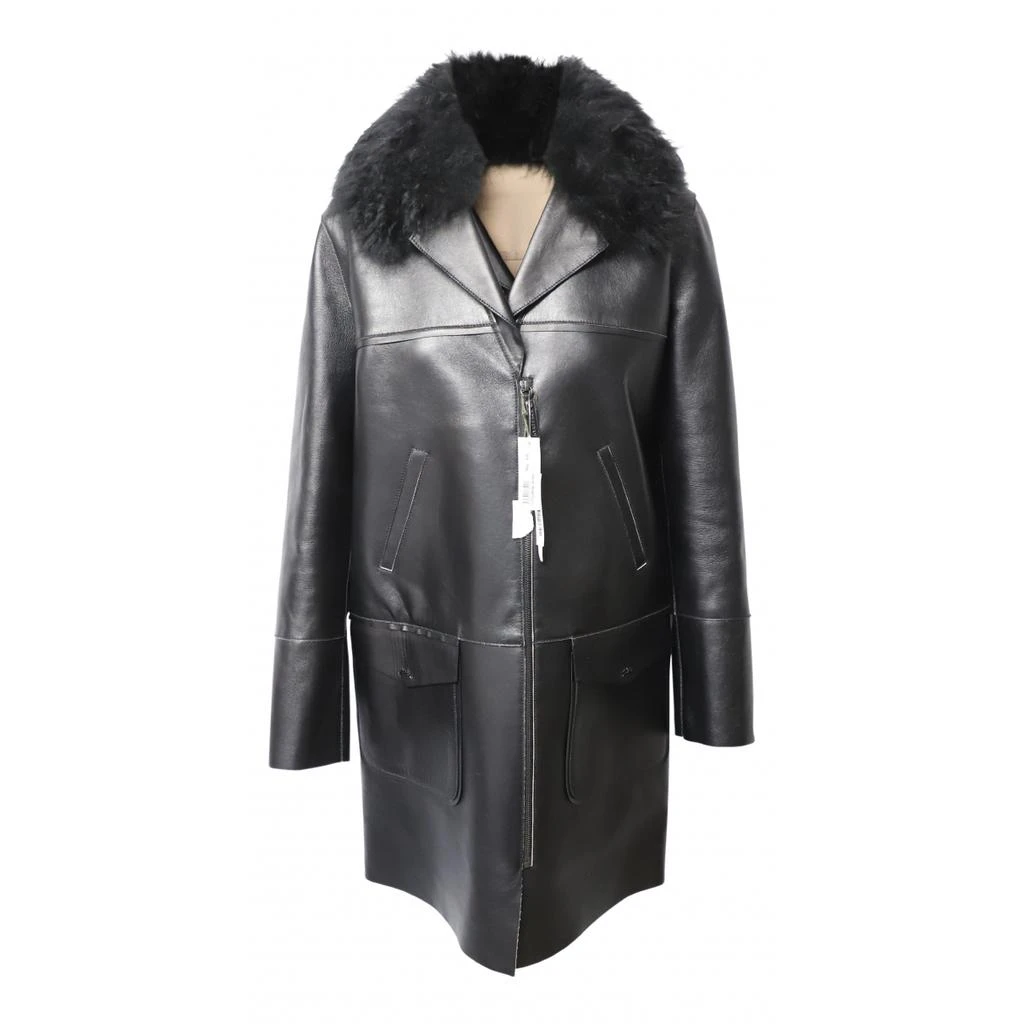 Longchamp Longchamp Leather coat 1